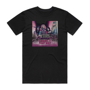 Steel Panther I Want It That Way Album Cover T-Shirt Black