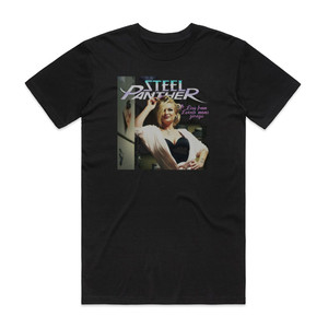 Steel Panther Live From Lexxis Moms Garage Album Cover T-Shirt Black Steel Panther Live From Lexxis Moms Garage Album Cover T-Shirt Black