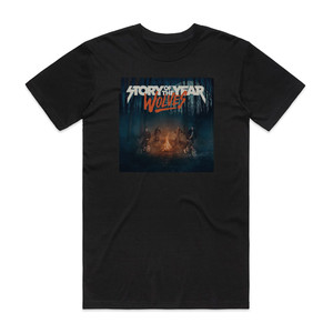 Story of the Year Wolves Album Cover T-Shirt Black Story of the Year Wolves Album Cover T-Shirt Black