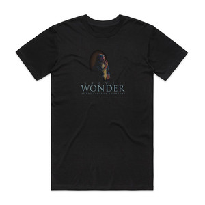 Stevie Wonder At The Close Of A Century Album Cover T-Shirt Black Stevie Wonder At The Close Of A Century Album Cover T-Shirt Black