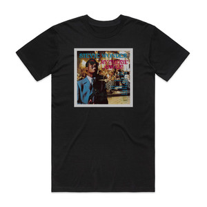 Stevie Wonder My Cherie Amour Album Cover T-Shirt Black Stevie Wonder My Cherie Amour Album Cover T-Shirt Black