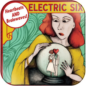 Electric Six Heartbeats And Brainwaves Album Cover Sticker Electric Six Heartbeats And Brainwaves Album Cover Sticker