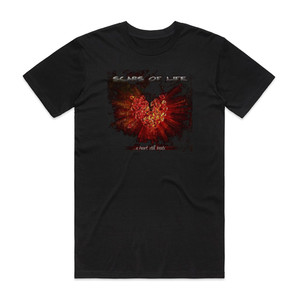 Scars of Life A Heart Still Beats Album Cover T-Shirt Black Scars of Life A Heart Still Beats Album Cover T-Shirt Black