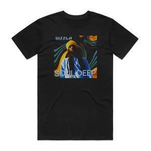 Sizzla Soul Deep Album Cover T-Shirt Black