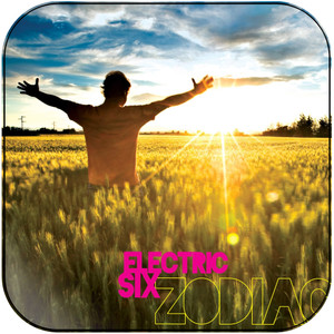 Electric Six Zodiac Album Cover Sticker Electric Six Zodiac Album Cover Sticker