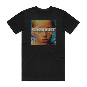 Sevendust Animosity Album Sampler Album Cover T-Shirt Black