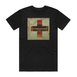 Spineshank Self Destructive Pattern Album Cover T-Shirt Black Spineshank Self Destructive Pattern Album Cover T-Shirt Black