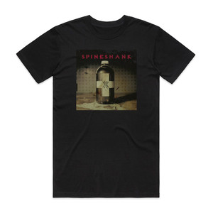 Spineshank Self Destructive Pattern 1 Album Cover T-Shirt Black