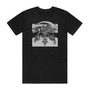 Speedwolf Ride With Death Album Cover T-Shirt Black Speedwolf Ride With Death Album Cover T-Shirt Black