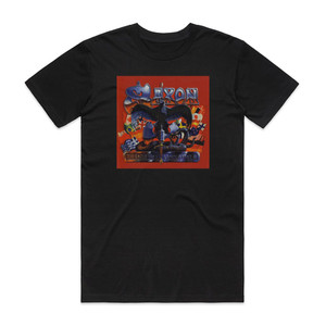 Saxon The Eagle Has Landed Ii Album Cover T-Shirt Black Saxon The Eagle Has Landed Ii Album Cover T-Shirt Black