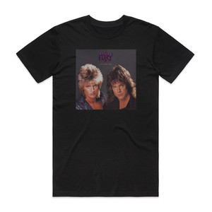 Stone Fury Let Them Talk Album Cover T-Shirt Black Stone Fury Let Them Talk Album Cover T-Shirt Black