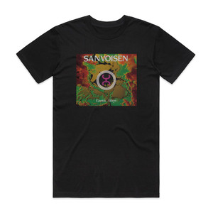 Sanvoisen Exotic Ways Album Cover T-Shirt Black Sanvoisen Exotic Ways Album Cover T-Shirt Black