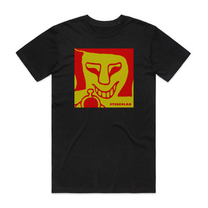 Stereolab Super Electric 1 Album Cover T-Shirt Black Stereolab Super Electric 1 Album Cover T-Shirt Black