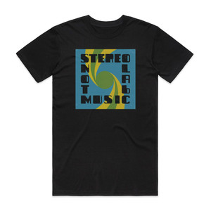 Stereolab Not Music 1 Album Cover T-Shirt Black Stereolab Not Music 1 Album Cover T-Shirt Black