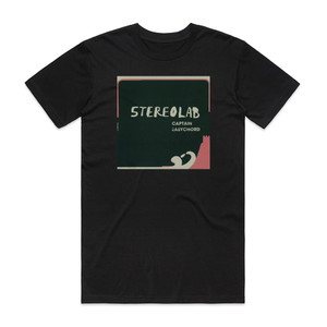 Stereolab Captain Easychord Album Cover T-Shirt Black Stereolab Captain Easychord Album Cover T-Shirt Black