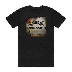 Sparkadia The Great Impression Album Cover T-Shirt Black Sparkadia The Great Impression Album Cover T-Shirt Black