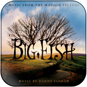 Danny Elfman Big Fish Album Cover Sticker