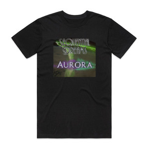 Sequential Dreams Aurora Album Cover T-Shirt Black Sequential Dreams Aurora Album Cover T-Shirt Black