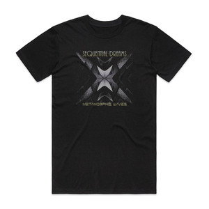 Sequential Dreams Metamorphic Waves Album Cover T-Shirt Black Sequential Dreams Metamorphic Waves Album Cover T-Shirt Black