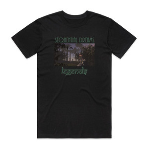 Sequential Dreams Legends Album Cover T-Shirt Black Sequential Dreams Legends Album Cover T-Shirt Black