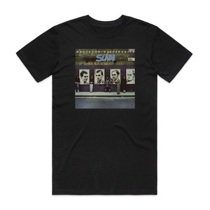 Slade Whatever Happened To Slade Album Cover T-Shirt Black Slade Whatever Happened To Slade Album Cover T-Shirt Black