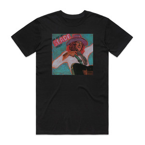 Slade We Are All Crazy Album Cover T-Shirt Black Slade We Are All Crazy Album Cover T-Shirt Black