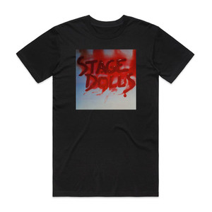 Stage Dolls Soldiers Gun Album Cover T-Shirt Black Stage Dolls Soldiers Gun Album Cover T-Shirt Black