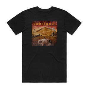 Subsignal Touchstones Album Cover T-Shirt Black Subsignal Touchstones Album Cover T-Shirt Black