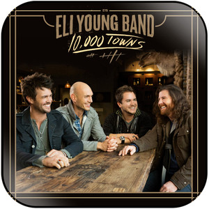 Eli Young Band 10000 Towns Album Cover Sticker