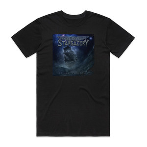 Stargazery Stars Aligned Album Cover T-Shirt Black Stargazery Stars Aligned Album Cover T-Shirt Black