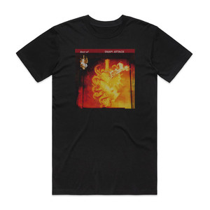 Snap Best Of Snap Attack Album Cover T-Shirt Black Snap Best Of Snap Attack Album Cover T-Shirt Black