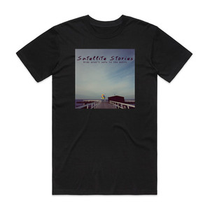 Satellite Stories Kids Arent Safe In The Metro Album Cover T-Shirt Black