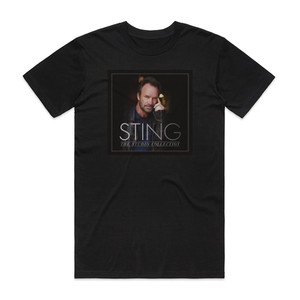 Sting The Studio Collection Album Cover T-Shirt Black Sting The Studio Collection Album Cover T-Shirt Black