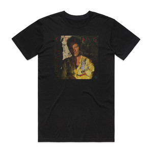 Sting If I Ever Lose My Faith In You Album Cover T-Shirt Black Sting If I Ever Lose My Faith In You Album Cover T-Shirt Black