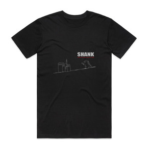 Shank Wake Me Up When Night Falls Again Album Cover T-Shirt Black Shank Wake Me Up When Night Falls Again Album Cover T-Shirt Black