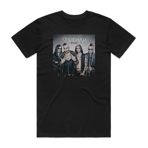 Stoneman Steine Album Cover T-Shirt Black Stoneman Steine Album Cover T-Shirt Black