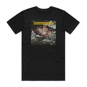 Steppenwolf At Your Birthday Party 1 Album Cover T-Shirt Black Steppenwolf At Your Birthday Party 1 Album Cover T-Shirt Black