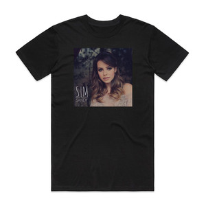 Sandy Sim Album Cover T-Shirt Black
