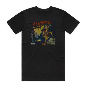Skatenigs What A Mangled Web We Leave Album Cover T-Shirt Black