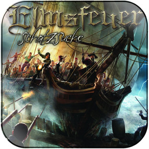 Elmsfeuer Schatzsuche Album Cover Sticker