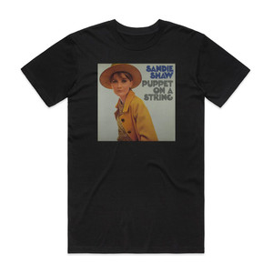 Sandie Shaw Puppet On A String Album Cover T-Shirt Black Sandie Shaw Puppet On A String Album Cover T-Shirt Black