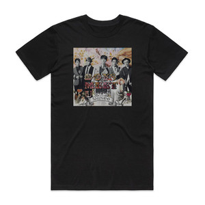 SHINee Boys Meet U Album Cover T-Shirt Black SHINee Boys Meet U Album Cover T-Shirt Black
