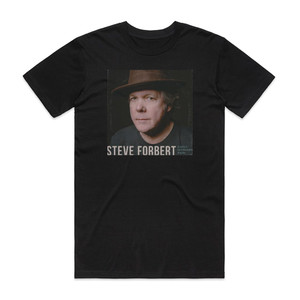 Steve Forbert Early Morning Rain Album Cover T-Shirt Black