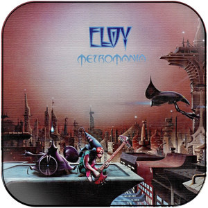 Eloy Metromania Album Cover Sticker