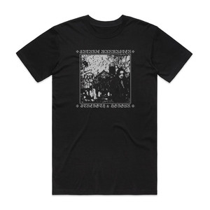 Satanic Warmaster Strength Honour Album Cover T-Shirt Black
