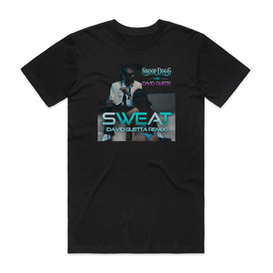 Snoop Dogg Sweat Remix Album Cover T-Shirt Black Snoop Dogg Sweat Remix Album Cover T-Shirt Black