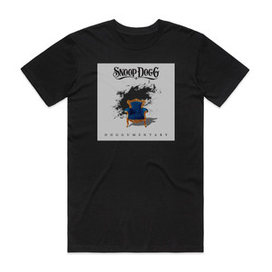Snoop Dogg Doggumentary Album Cover T-Shirt Black Snoop Dogg Doggumentary Album Cover T-Shirt Black