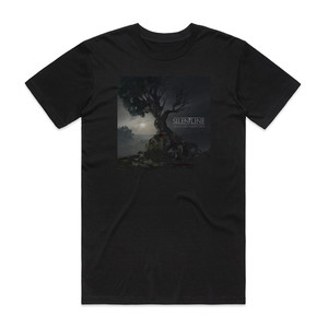 Silent Line Death And Perspective Album Cover T-Shirt Black Silent Line Death And Perspective Album Cover T-Shirt Black