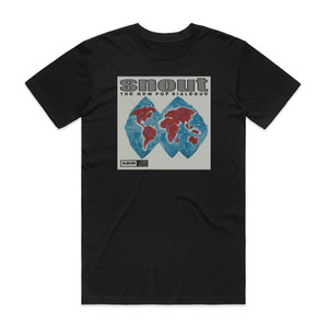 Snout The New Pop Dialogue Album Cover T-Shirt Black Snout The New Pop Dialogue Album Cover T-Shirt Black
