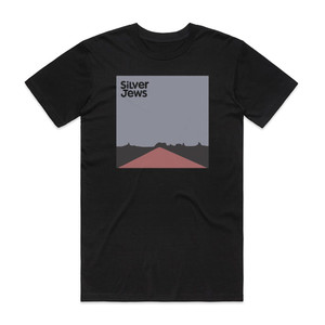 Silver Jews American Water Album Cover T-Shirt Black Silver Jews American Water Album Cover T-Shirt Black